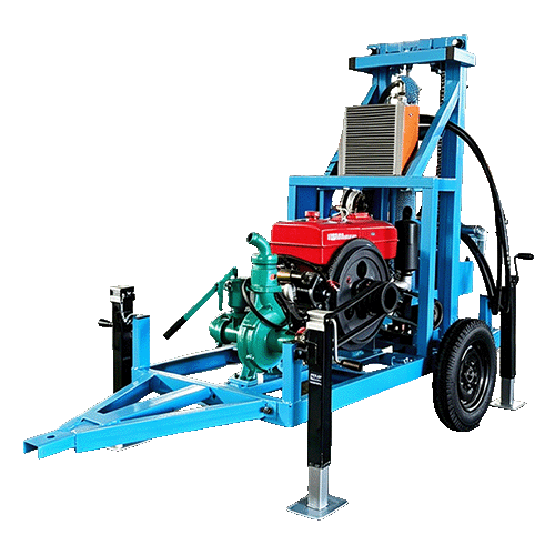 MKD-150 Wheeled Diesel Water well Drilling Rig
