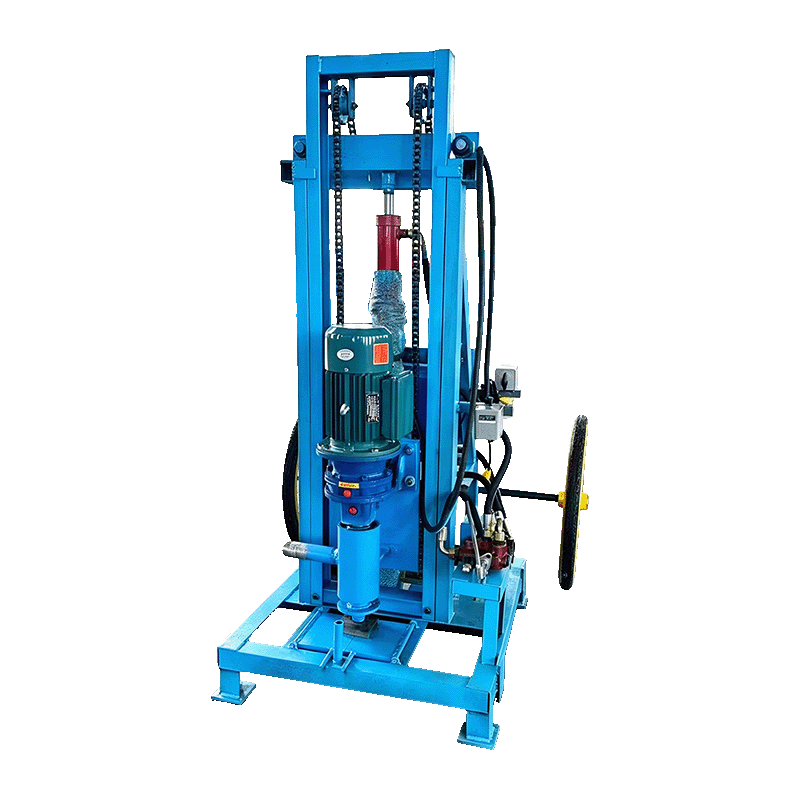 MKD-120D Electric Telescopic Diesel Water Well Drilling Rig